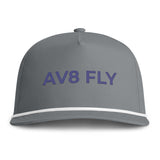 AV8 FLY Embroidered Rope Hat